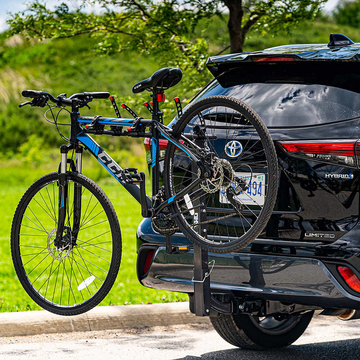 DK2 - Hitch mounted bike rack for 4 bikes