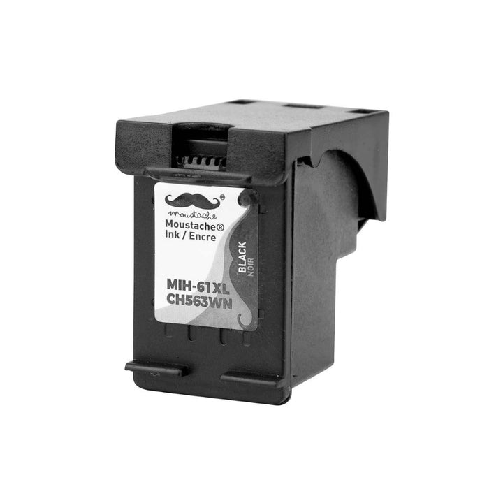 Moustache® - Set of 2 remanufactured cartridges HP 61XL black