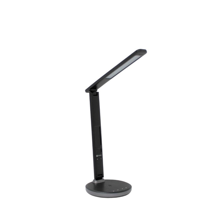Ottlite Sanitizing Desk Lamp with Clock and Wireless Charging