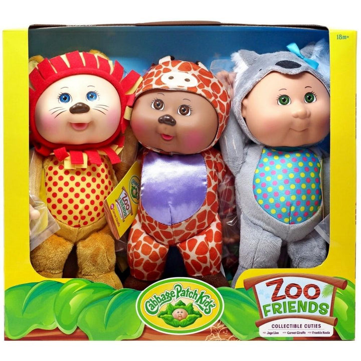 Cabbage Patch Cuties 9” Dolls - 3 Pack