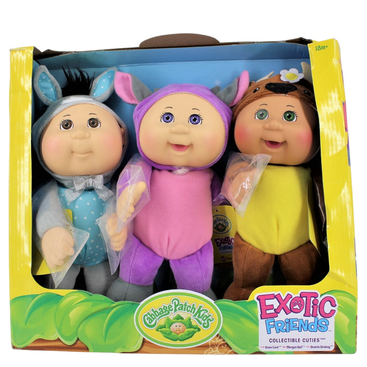 Cabbage Patch Cuties 9” Dolls - 3 Pack