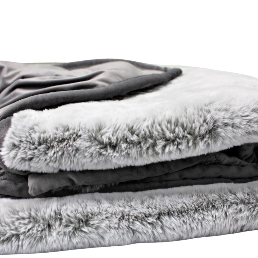 Mon Chateau Faux Fur Throw