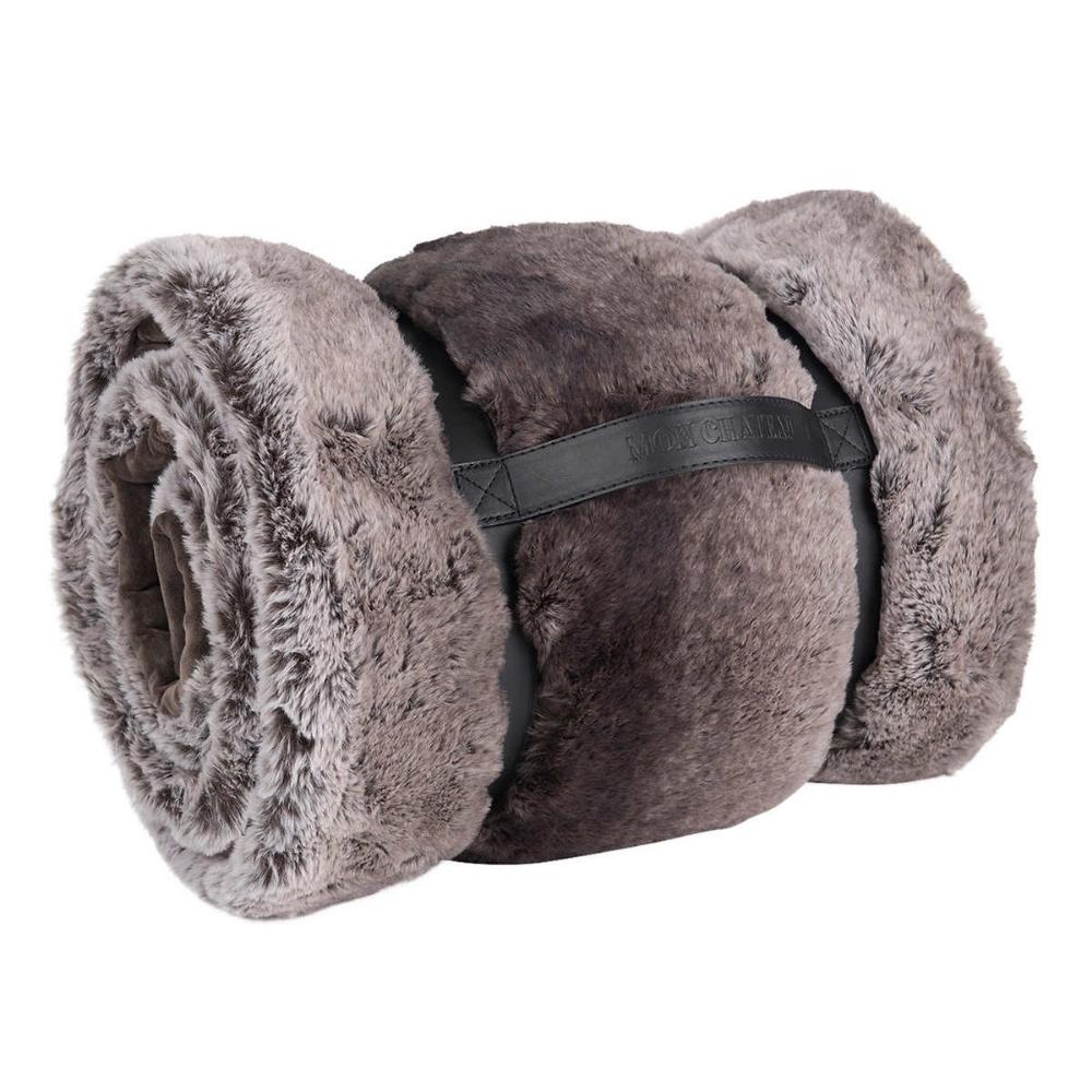 Mon Chateau Faux Fur Throw