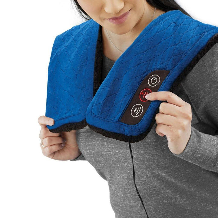 Homedics Comforting Weighted Cape with Vibration and Heat