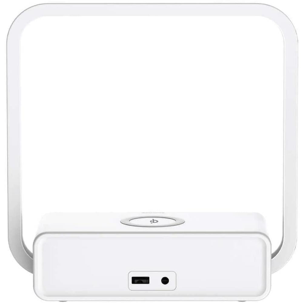 Sheffield Labs Multifunction LED Lamp with Alarm Clock and Dual Charging Station, Circa
