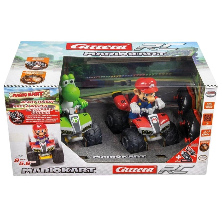 Carrera Mario Kart™ Mario & Yoshi Quad Twin Pack
