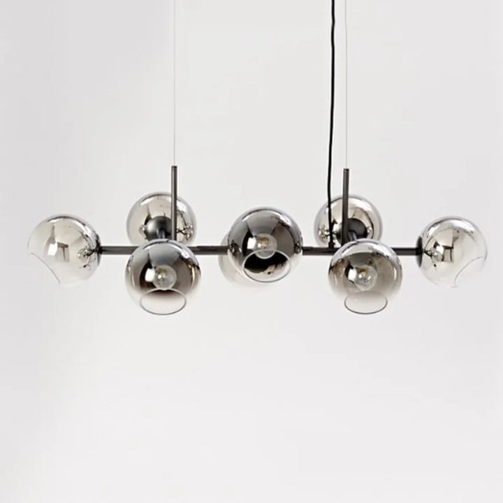 Empire Lighting Astra 8-Light Spherical Glass Linear Pendant 