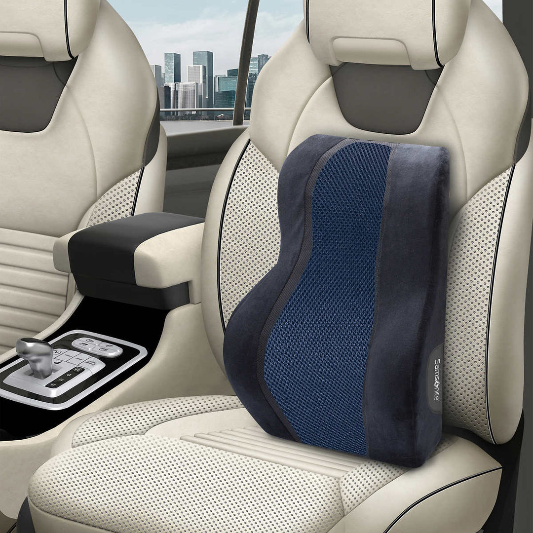 Samsonite Contoured Automotive Lumbar Support Cushion