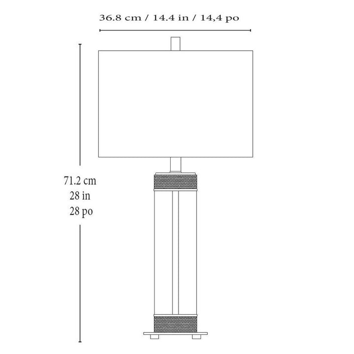 Barnes Table Lamp - 2-Pack