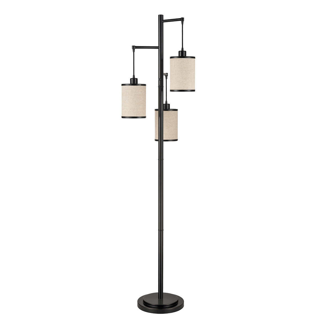 Malibu - Modern 3-bulb floor lamp