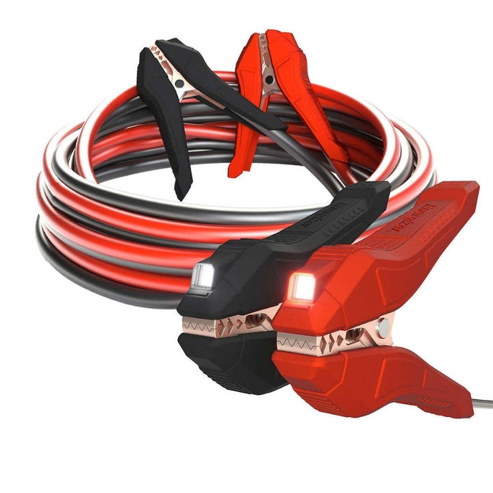 Energizer 2-Gauge Booster Cables with LED Clamps