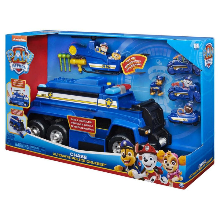 Paw Patrol Chase's 5-in-1 Ultimate Police Cruiser