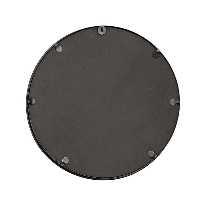 Appollo Munro 19" Modern Round Metal Mirror, Beatrice