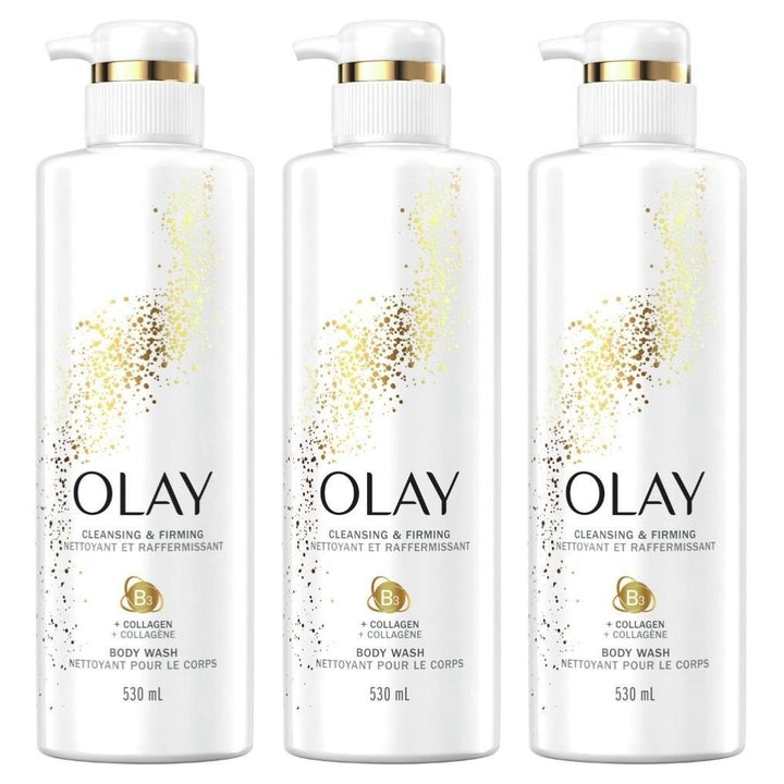 Olay - Set of 3 body washes with collagen and vitamin B3 