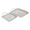 Stainless Steel Grill Baskets - 2-Pack
