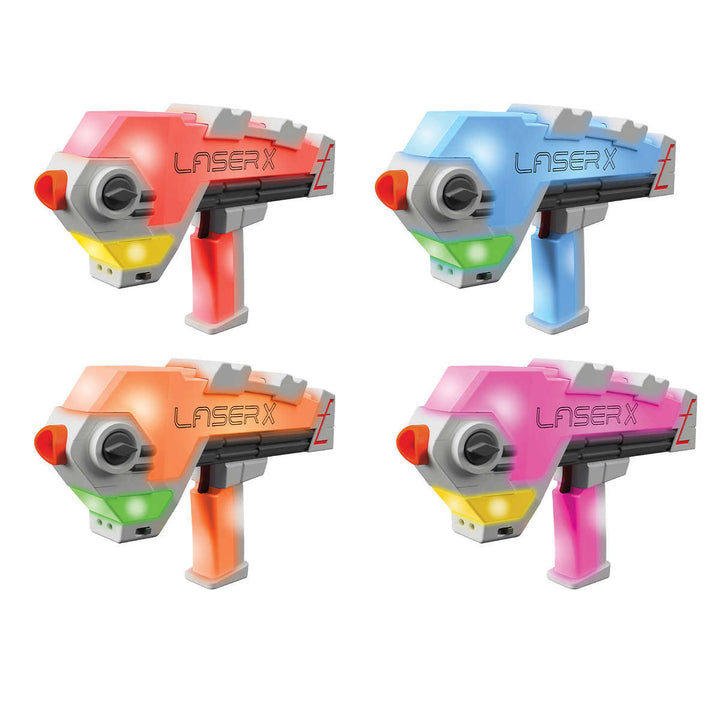 NSI - Ensemble de quatre pistolets Laser X Révolution