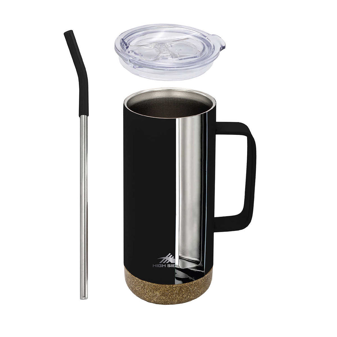 High Sierra - Set of 2 473 ml (16 oz) stainless steel insulated tumblers