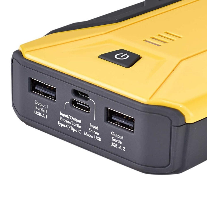 Shell SH912 Jump Starter with 12000 mAh Portable Power Bank Charger