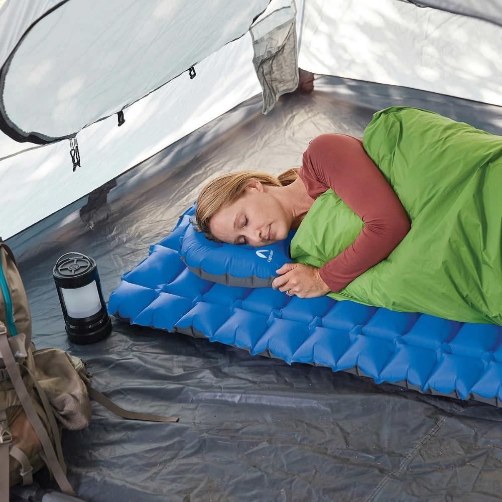 Lightspeed Outdoors Insulated Air Mattress Pad with Pillow