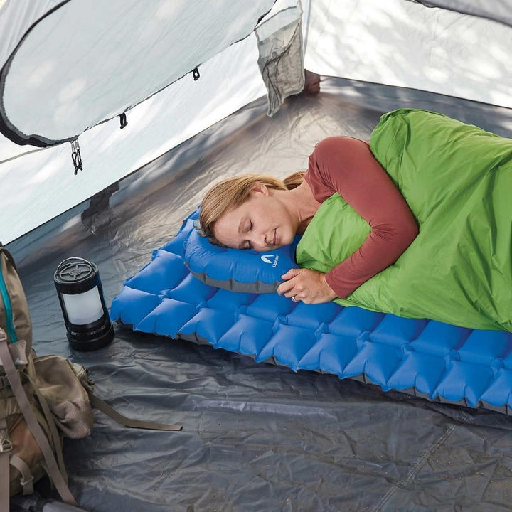 Lightspeed Outdoors Insulated Air Mattress Pad with Pillow