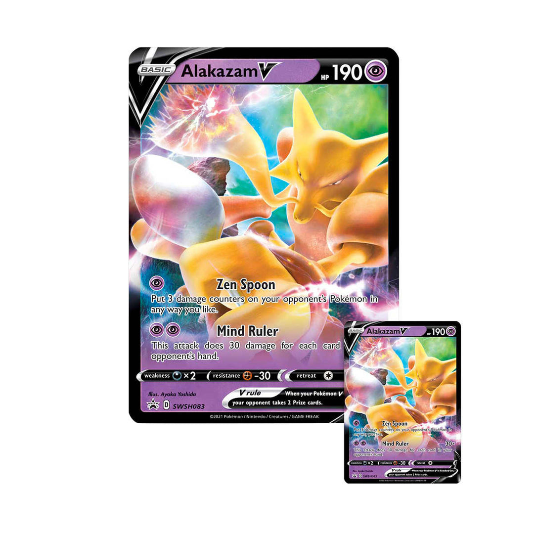 Pokémon Alakazam-V Box and 6 Promo Cards - French