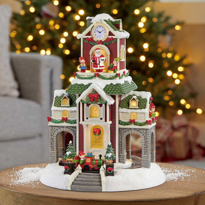Santa's Workshop with Music