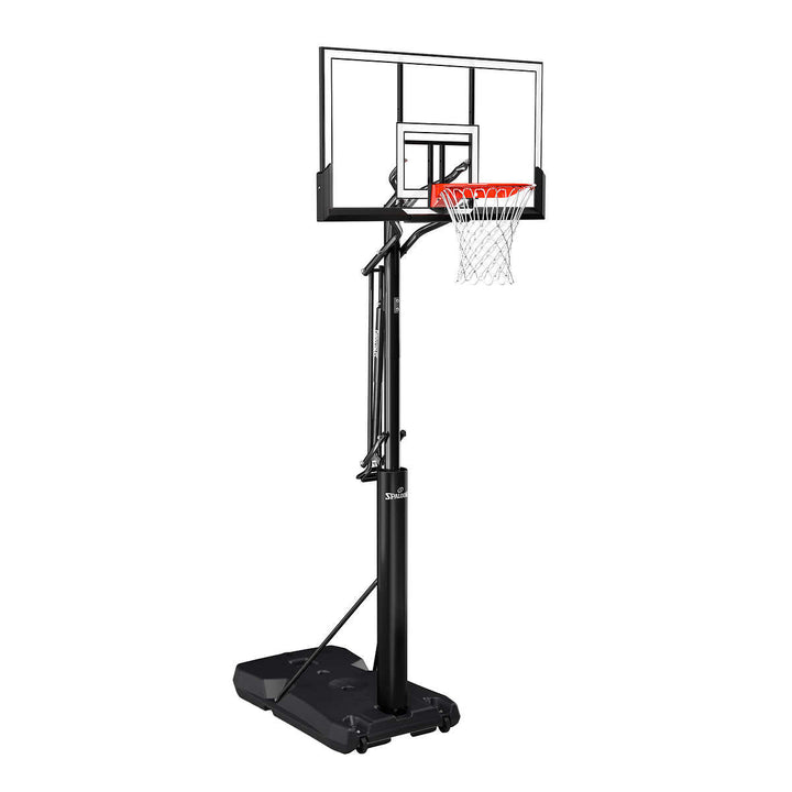 Spalding 54" Accuglide Polycarbonate Portable Basketball System