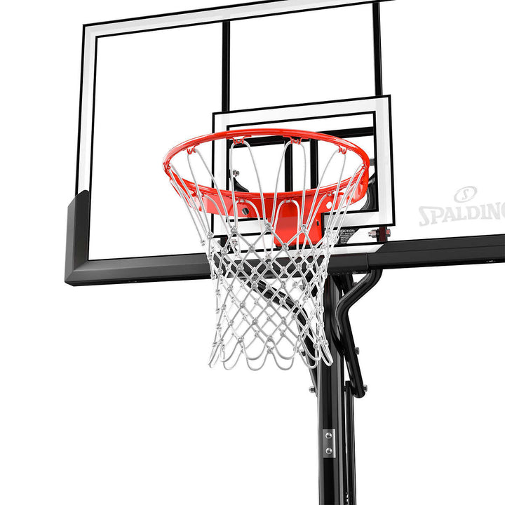 Spalding 54" Accuglide Polycarbonate Portable Basketball System