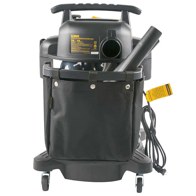 Dewalt Stainless Steel Wet/Dry Vacuum, 38 L (10 US Gal)