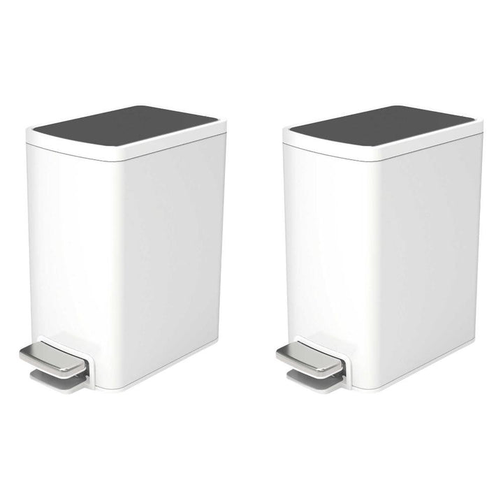Kohler 2-Pack 6L Pedal Trash Can
