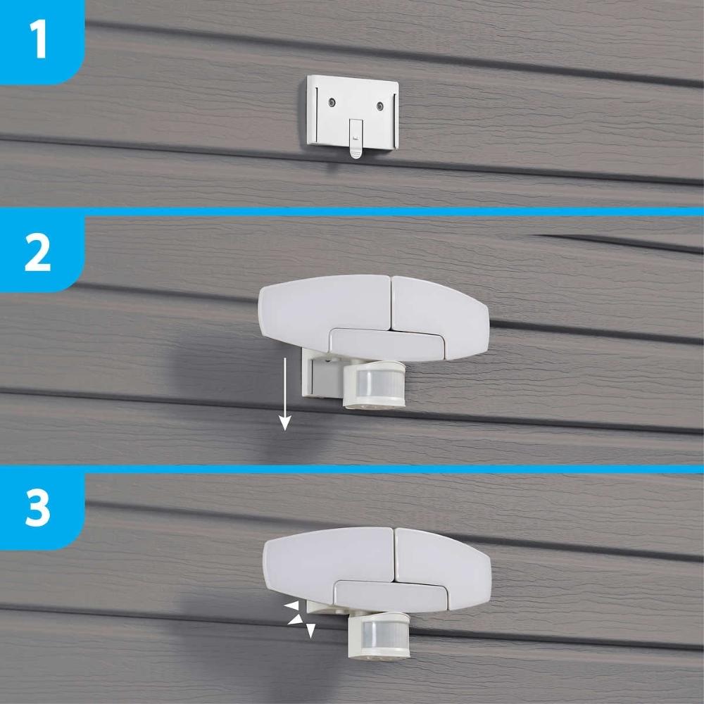 Sunforce - Lampe de sécurité solaire activée par mouvement