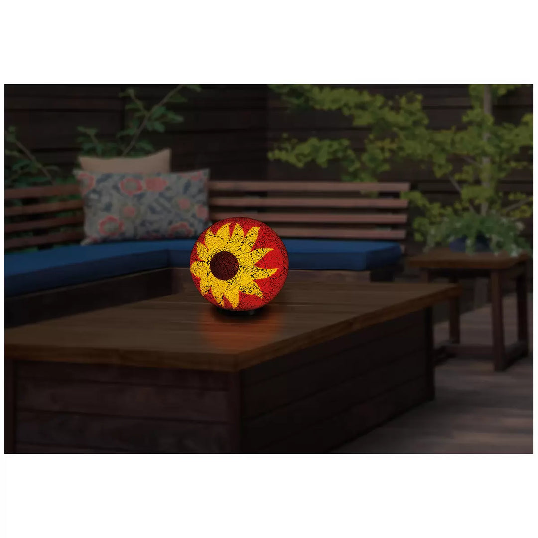 Naturally Solar - Mosaic Globe Light 