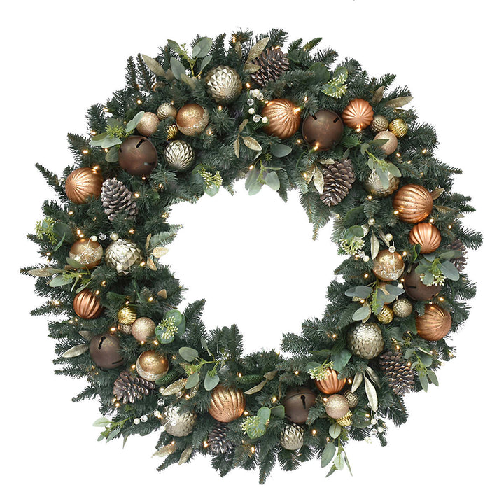 48" wreath light with 140 LED lights