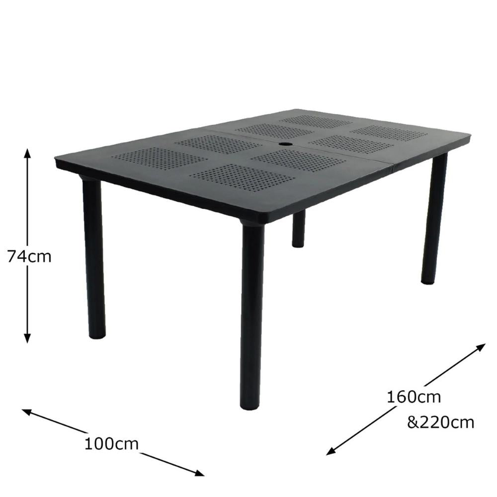 Nardi Libeccio - Adjustable outdoor table 