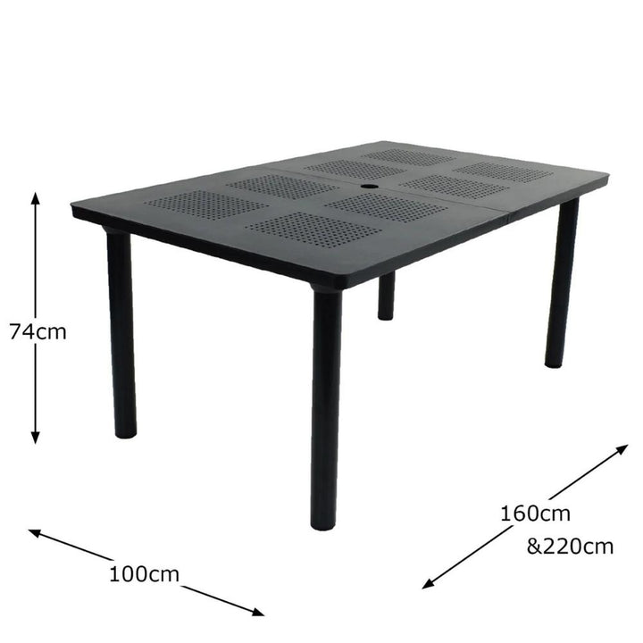 Nardi Libeccio - Adjustable outdoor table 