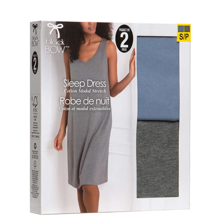 Black Bow Robe - 2-Pack