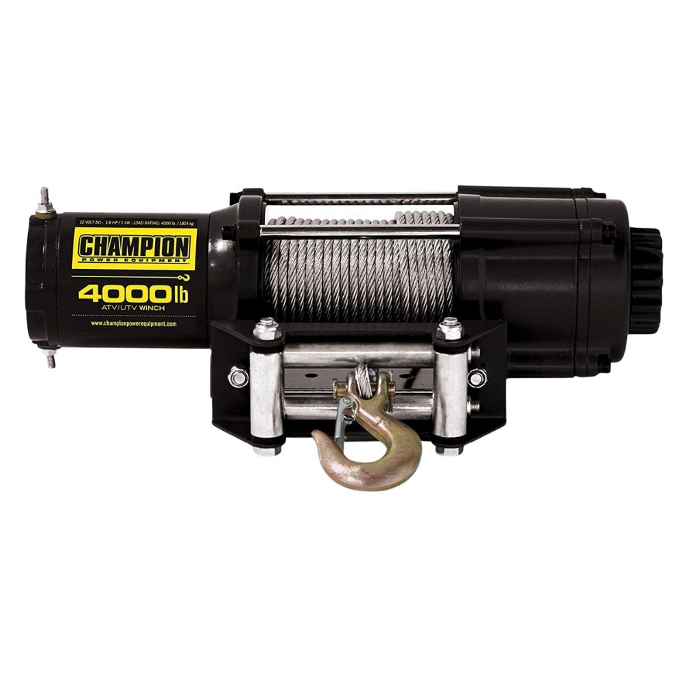 Champion 14001 1814kg 12V DC ATV/UTV Winch Kit 
