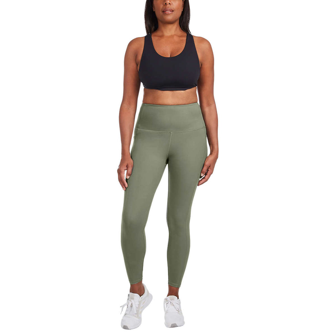 Danskin - Leggings 7/8 à taille haute