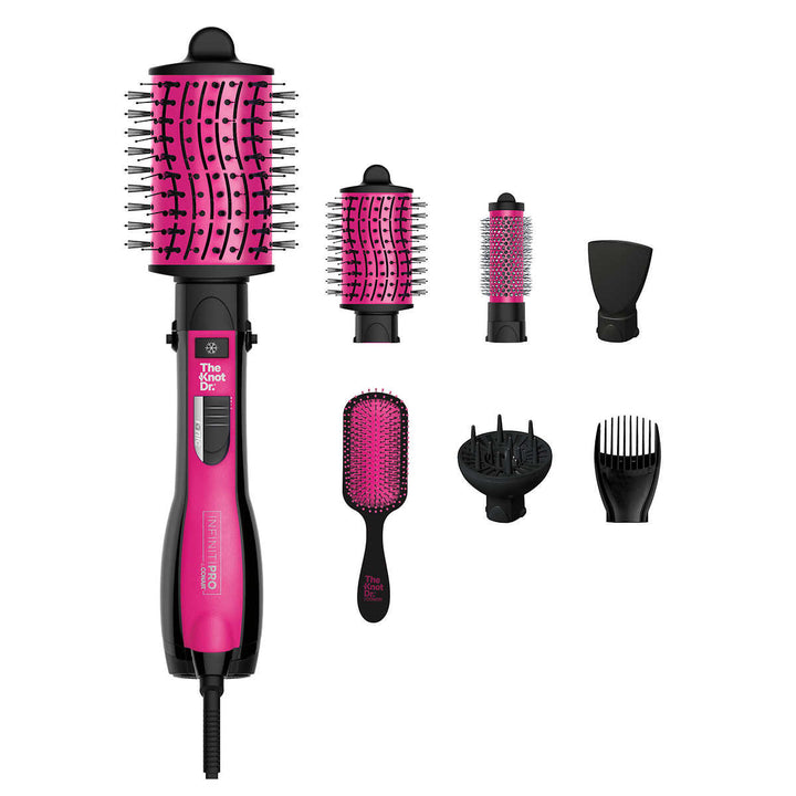 Conair - Knot Doctor blow dryer brush and accessories 