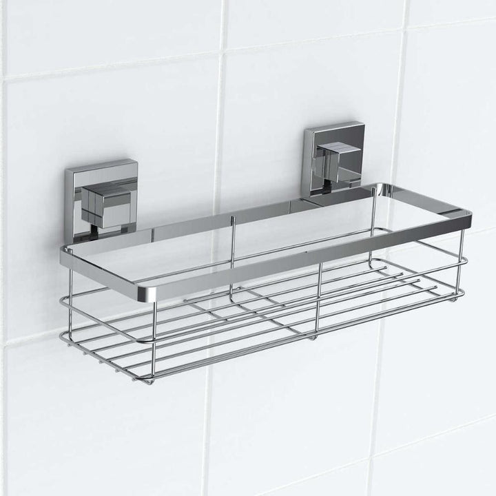 Richelieu Shower Caddy with Fusion-Loc Suction Cups - 2-Pack