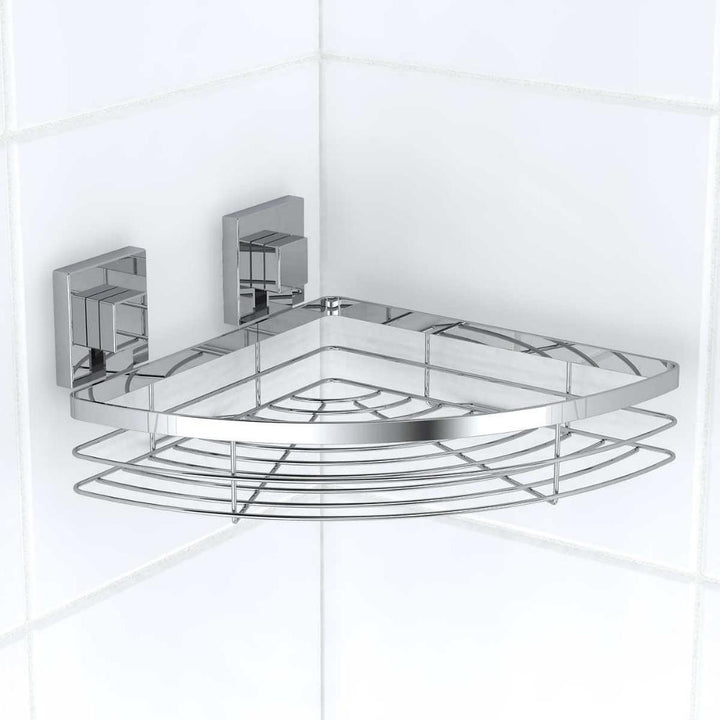 Richelieu Shower Caddy with Fusion-Loc Suction Cups - 2-Pack