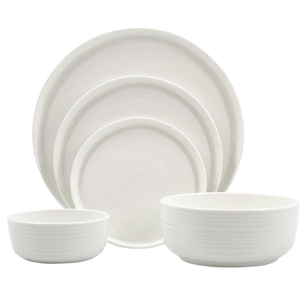 Mikasa - Alyssa bone china dinnerware set, 40-piece 
