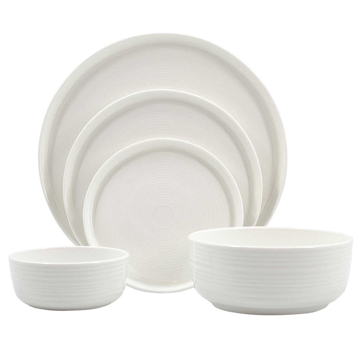 Mikasa - Alyssa bone china dinnerware set, 40-piece 