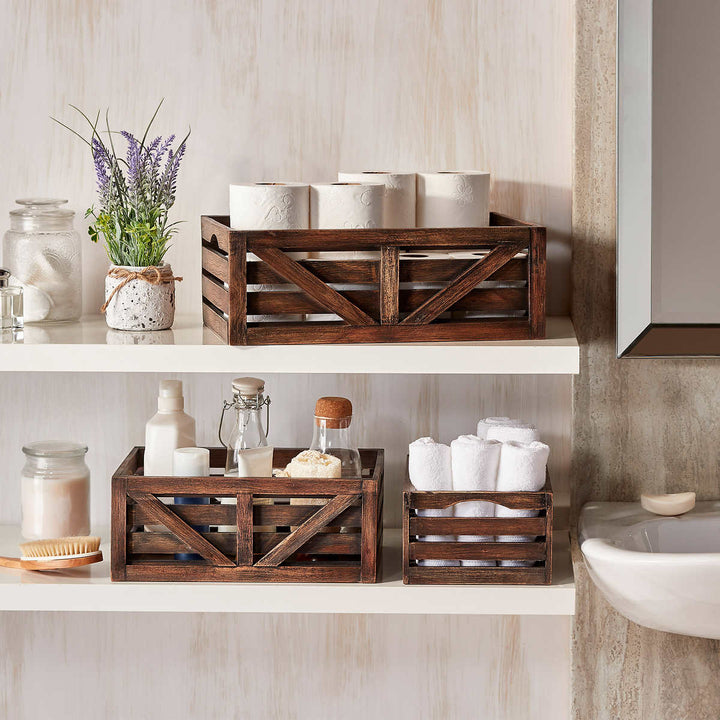 Mesa - Wood box, 3 pieces