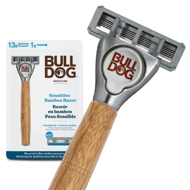 Bulldog Skincare Razor and Refill Cartridges Set