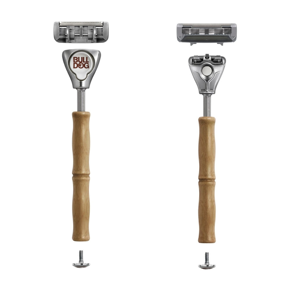 Bulldog Skincare Razor and Refill Cartridges Set