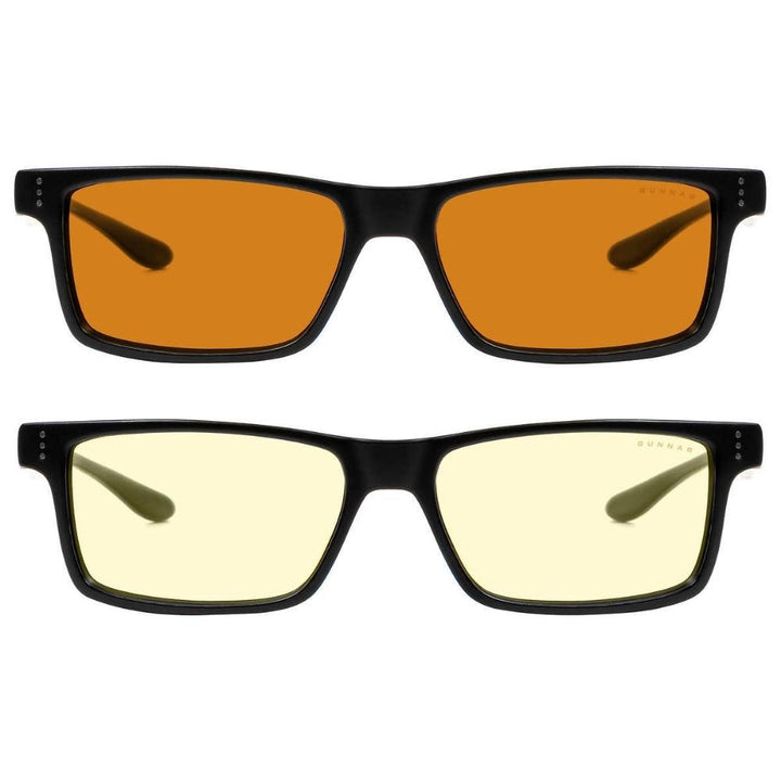 Gunnar Set of 2 Computer and Gaming Glasses, Vertex Blue Light 