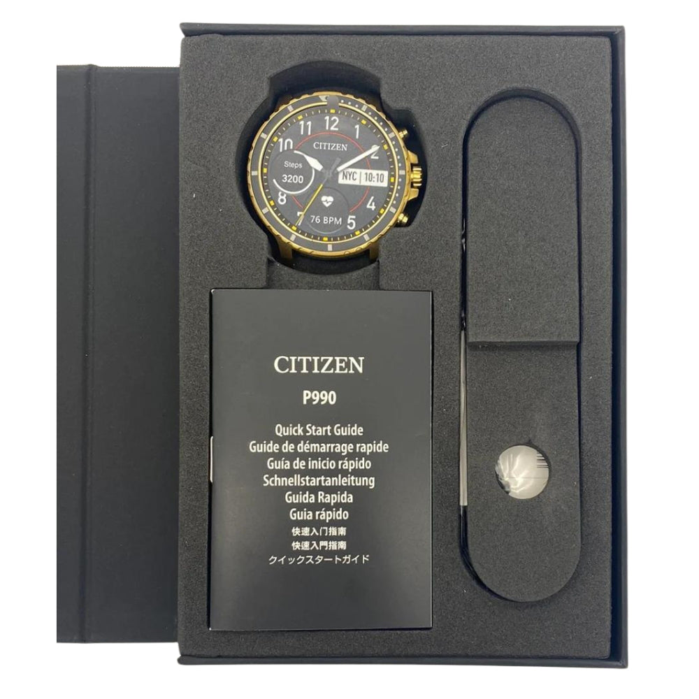 Citizen - CZ Smartwatch, 46mm Stainless Steel Case
