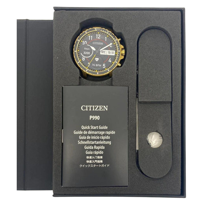 Citizen - CZ Smartwatch, 46mm Stainless Steel Case