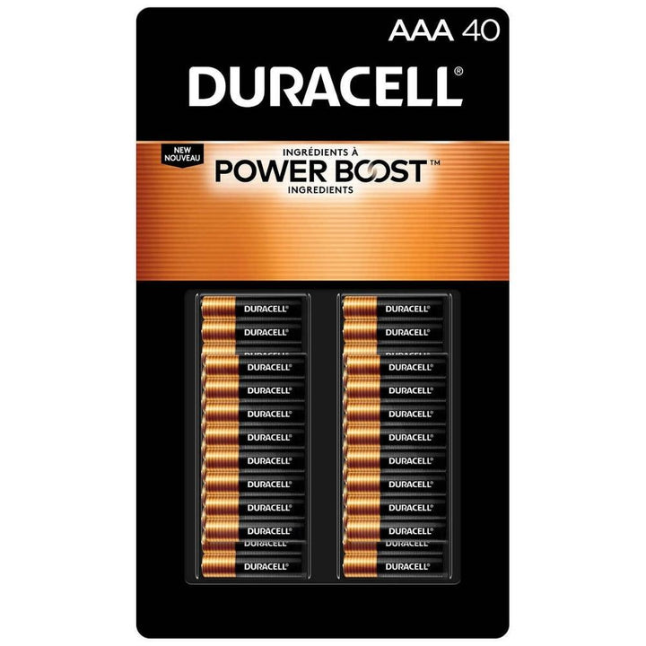 Duracell - CopperTop AA / AAA Batteries, 40 Pack 